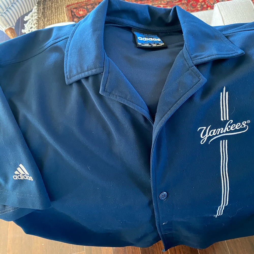 Yankees Adidas Bowling Shirt
